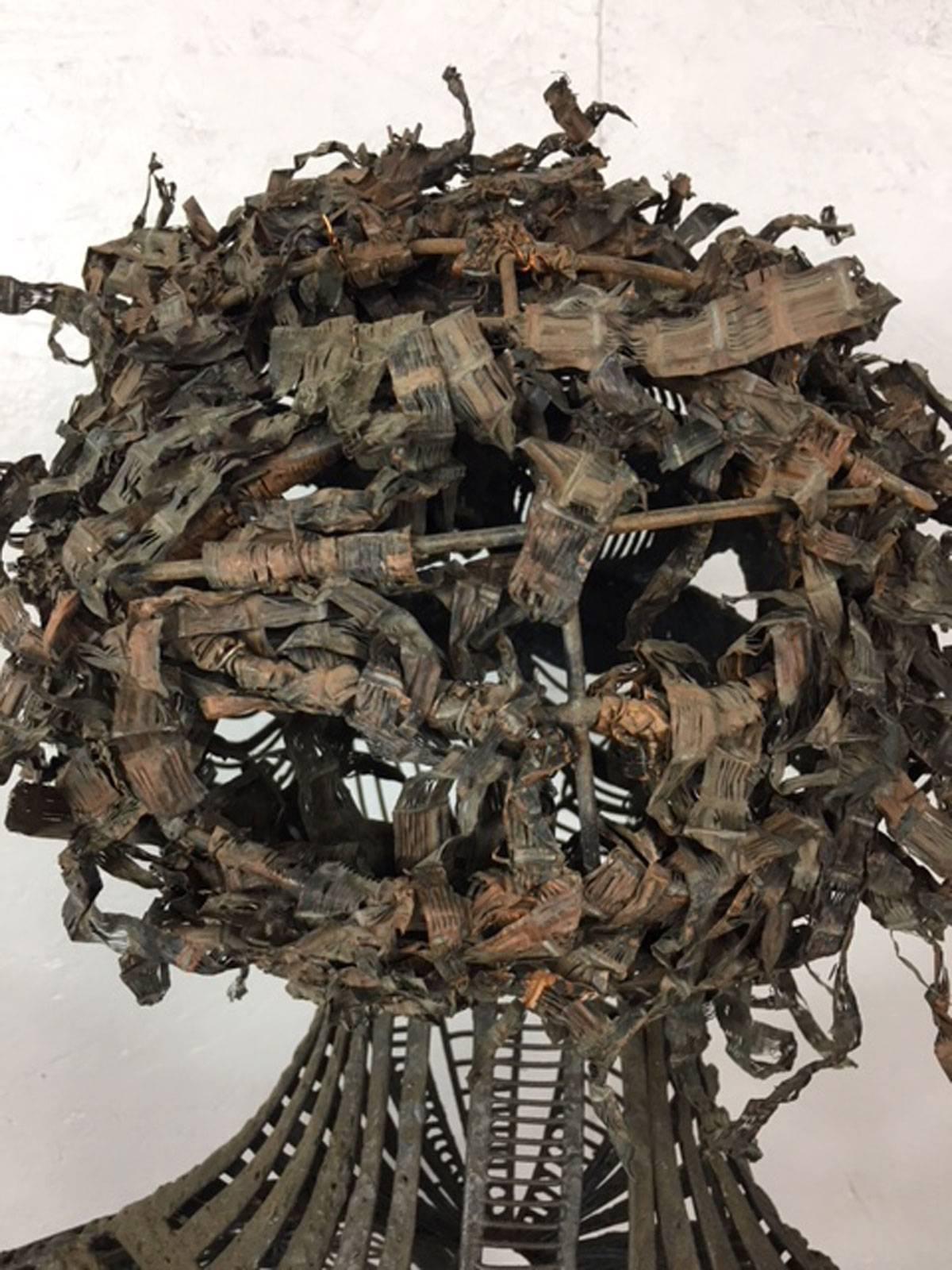 20th Century Sculpture of a Woman Titled Lucy by Dale Edwards For Sale