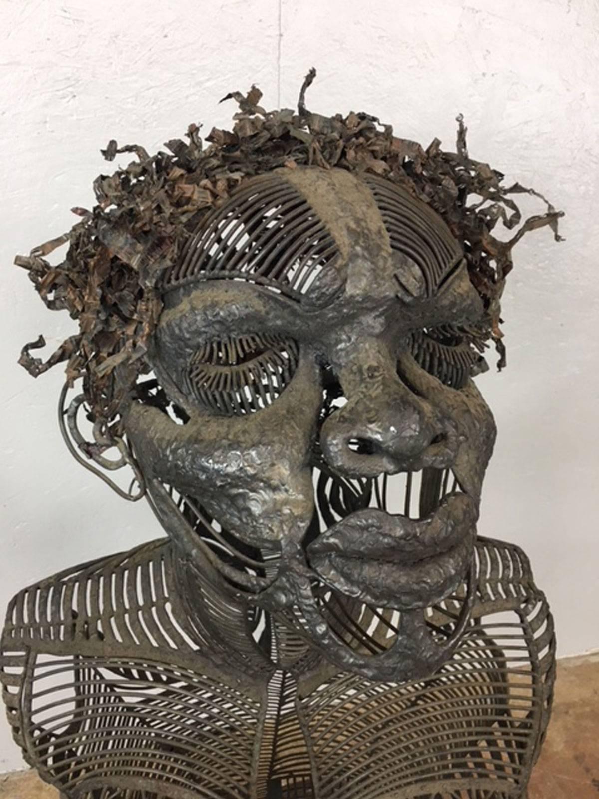 Sculpture of a Woman Titled Lucy by Dale Edwards In Excellent Condition For Sale In Phoenix, AZ