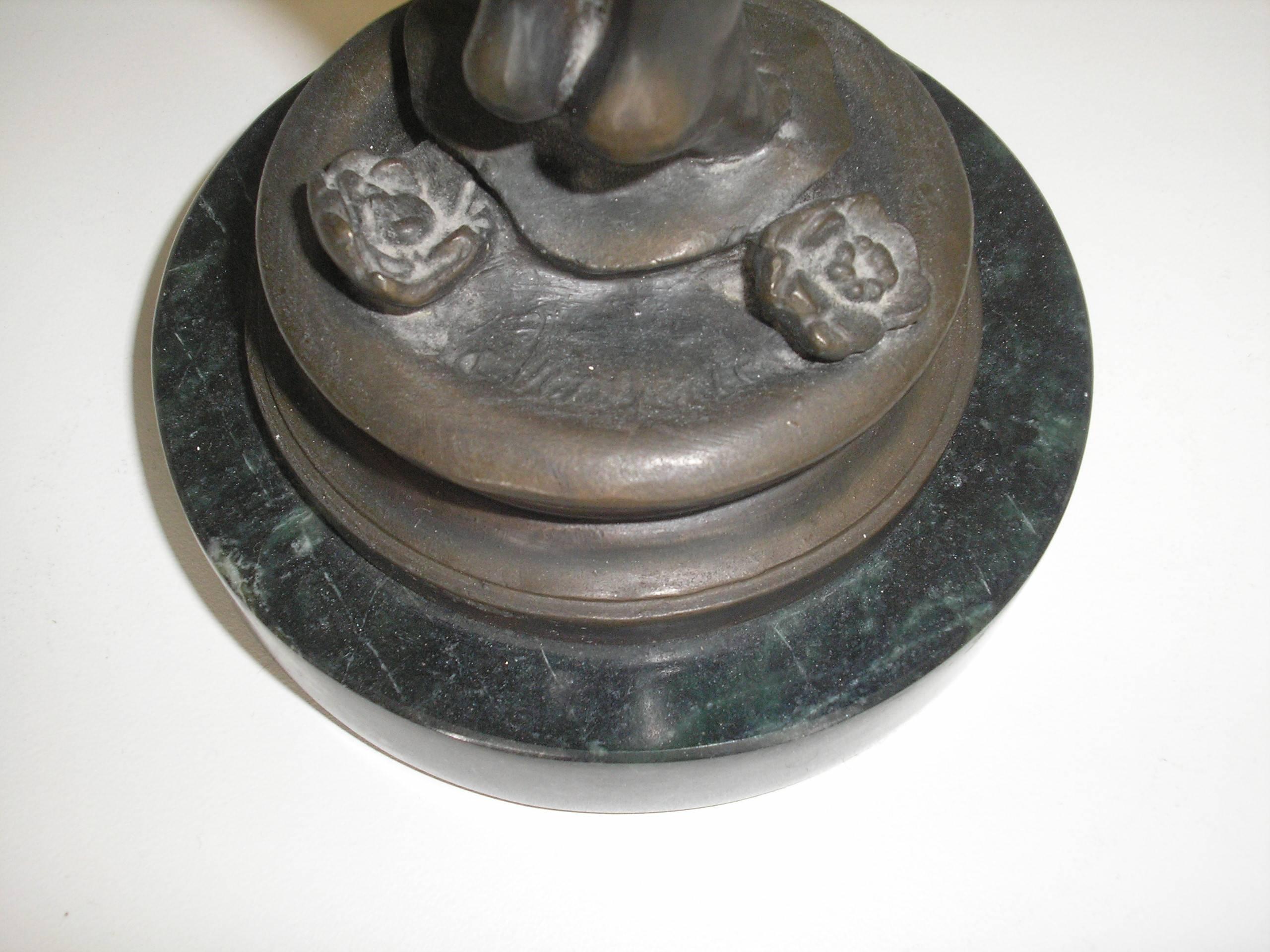 Effet bronze « Enchanted Spirit of the Morning Mist » de Paul Armand Bayard De La Vingtrie 1890 en vente
