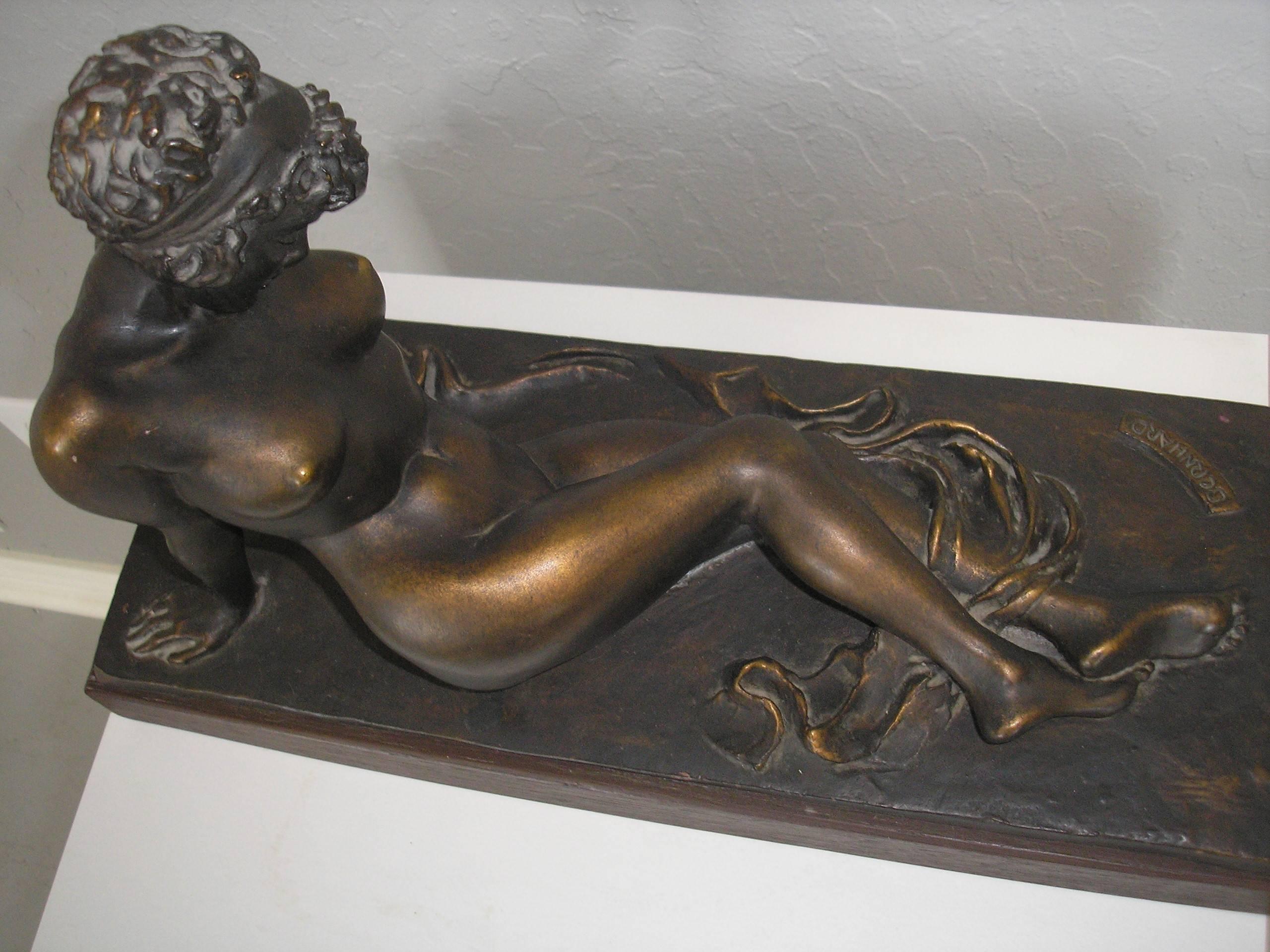 Bronzed Bronze by Lucian Bernhard Titled 