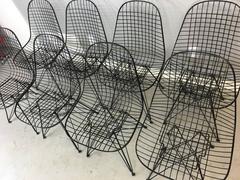 Charles and Ray Eames DKR5 Eiffel Base Chairs