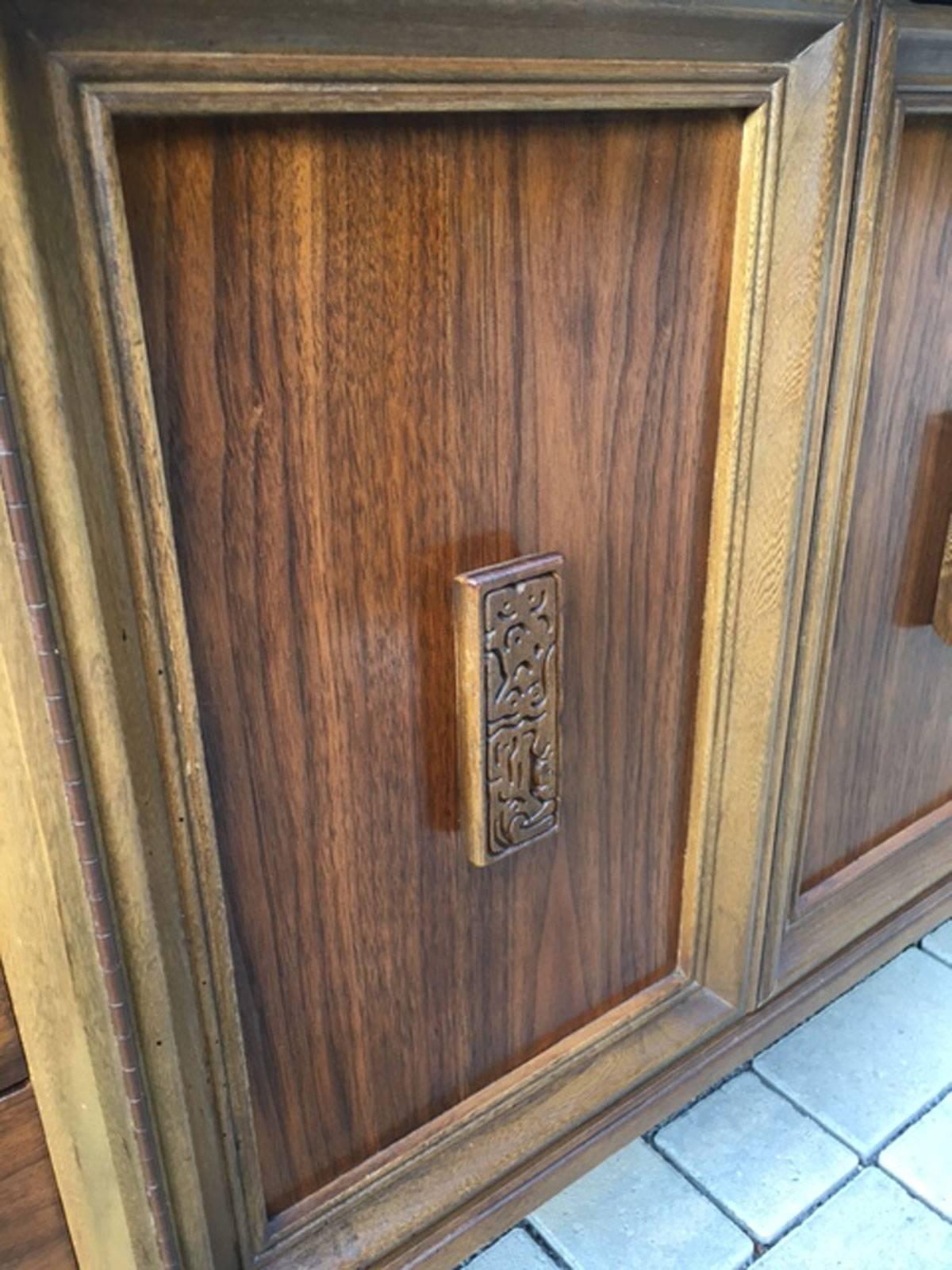 Walnut Dresser from Bassett from the Mayan Group