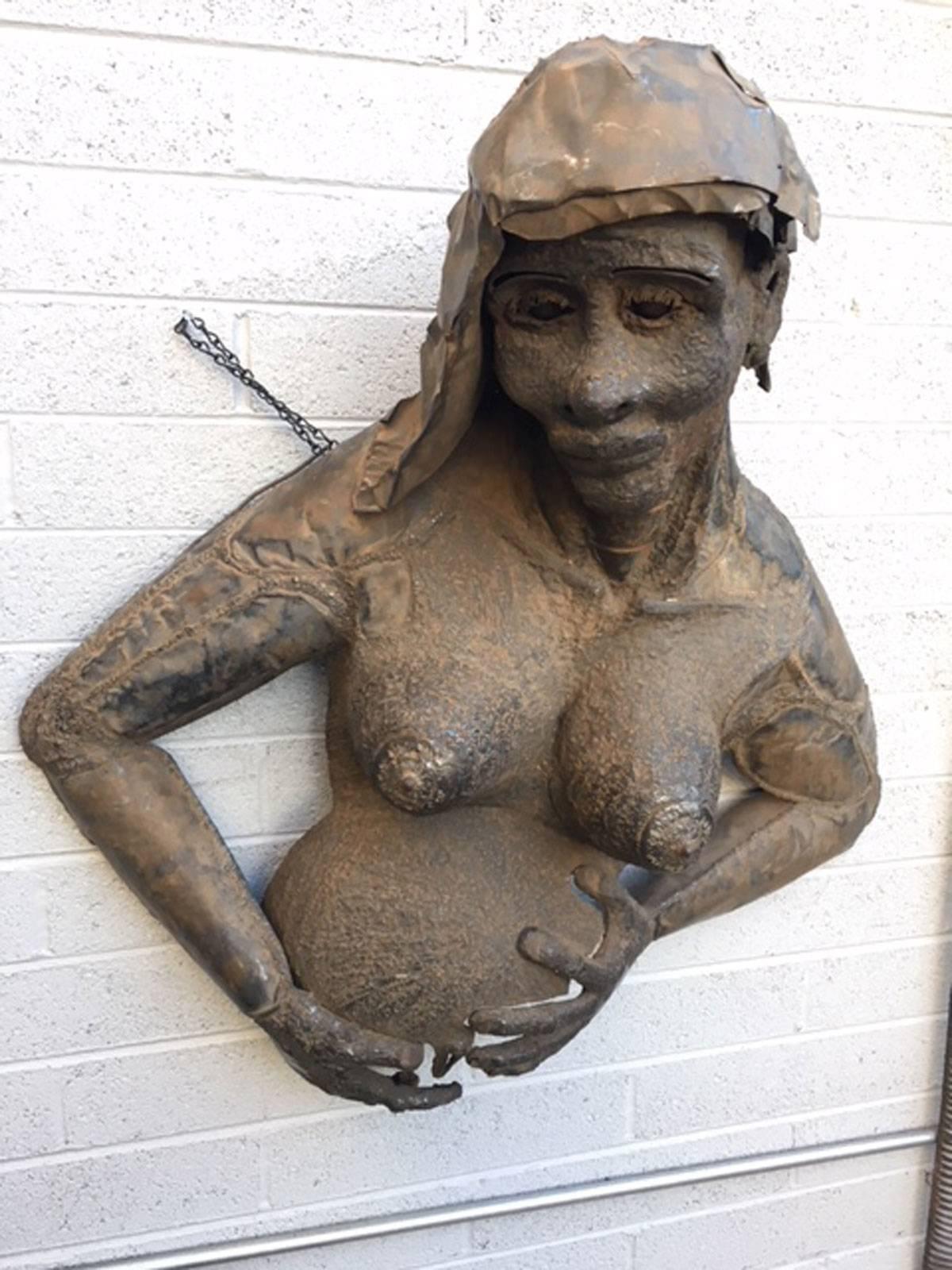 Madonna Metal Sculpture by Dale Edwards  For Sale 1