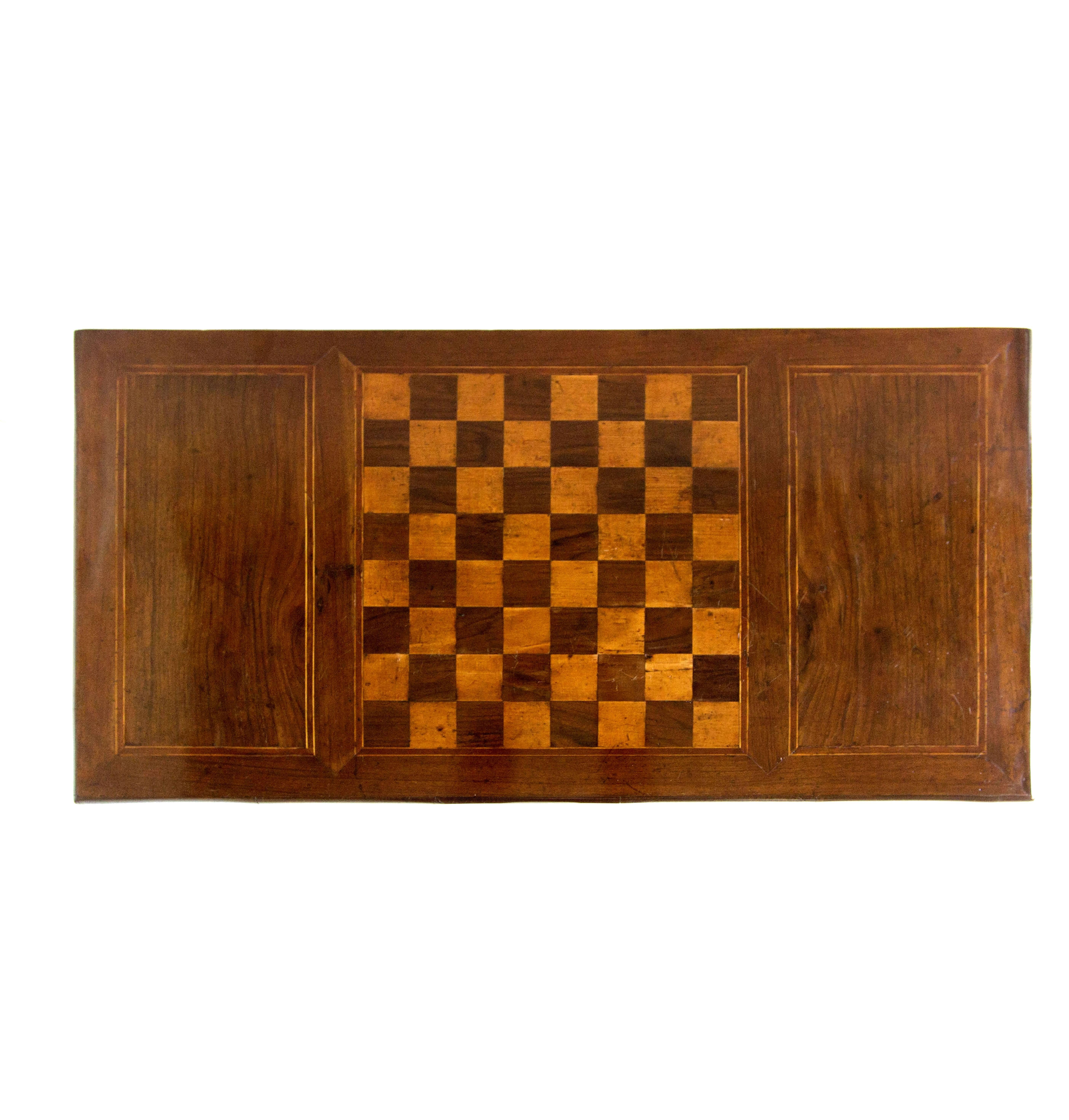 Italian 19th Century Poker and Chess Console/Table For Sale