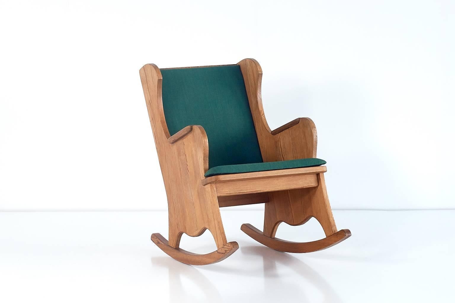 Scandinavian Modern Axel Einar Hjorth 'Lovö' Rocking Chair for Nordiska Kompaniet, 1932