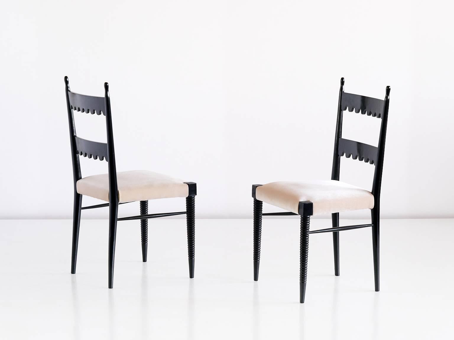 Set of Six Pier Luigi Colli Dining Chairs 1