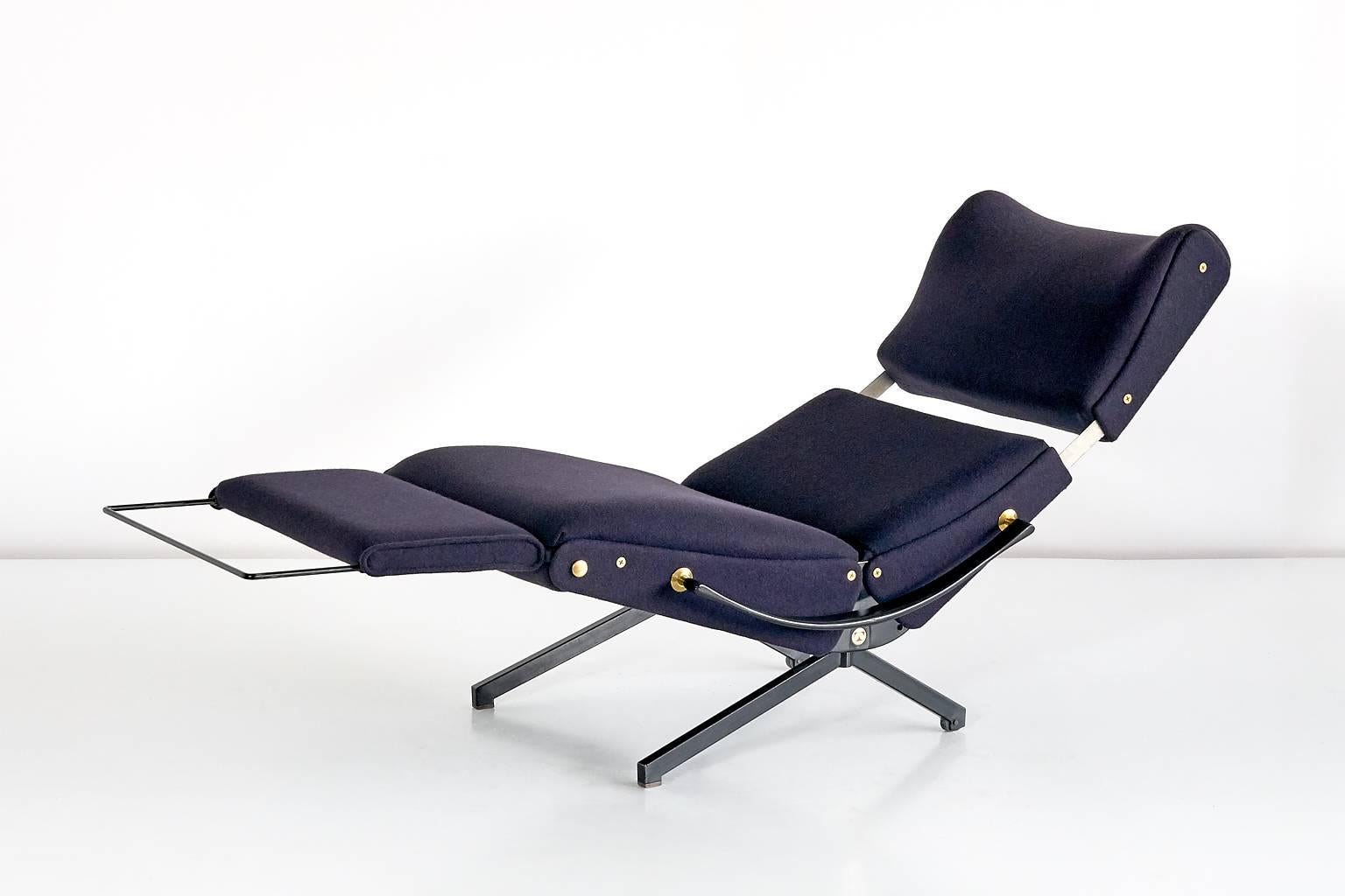 Mid-20th Century Osvaldo Borsani P40 Lounge Chair for Tecno