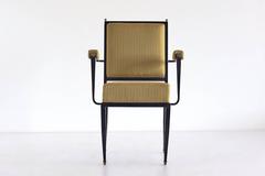 1930er André Arbus Sessel Neu gepolstert in Hermès