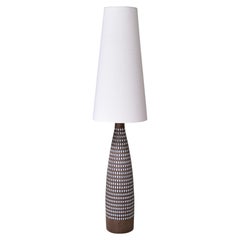 Ingrid Atterberg 'Pepita' Ceramic Floor Lamp, Upsala Ekeby, Sweden, 1950s