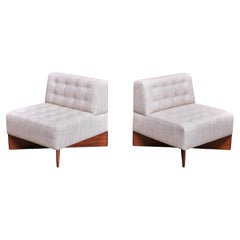Pair of Pierre Guariche 'Aquilon' Lounge Chairs, Les Huchers-Minvielle, 1960s