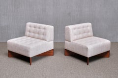 Pair of Pierre Guariche 'Aquilon' Lounge Chairs, Les Huchers-Minvielle, 1960s