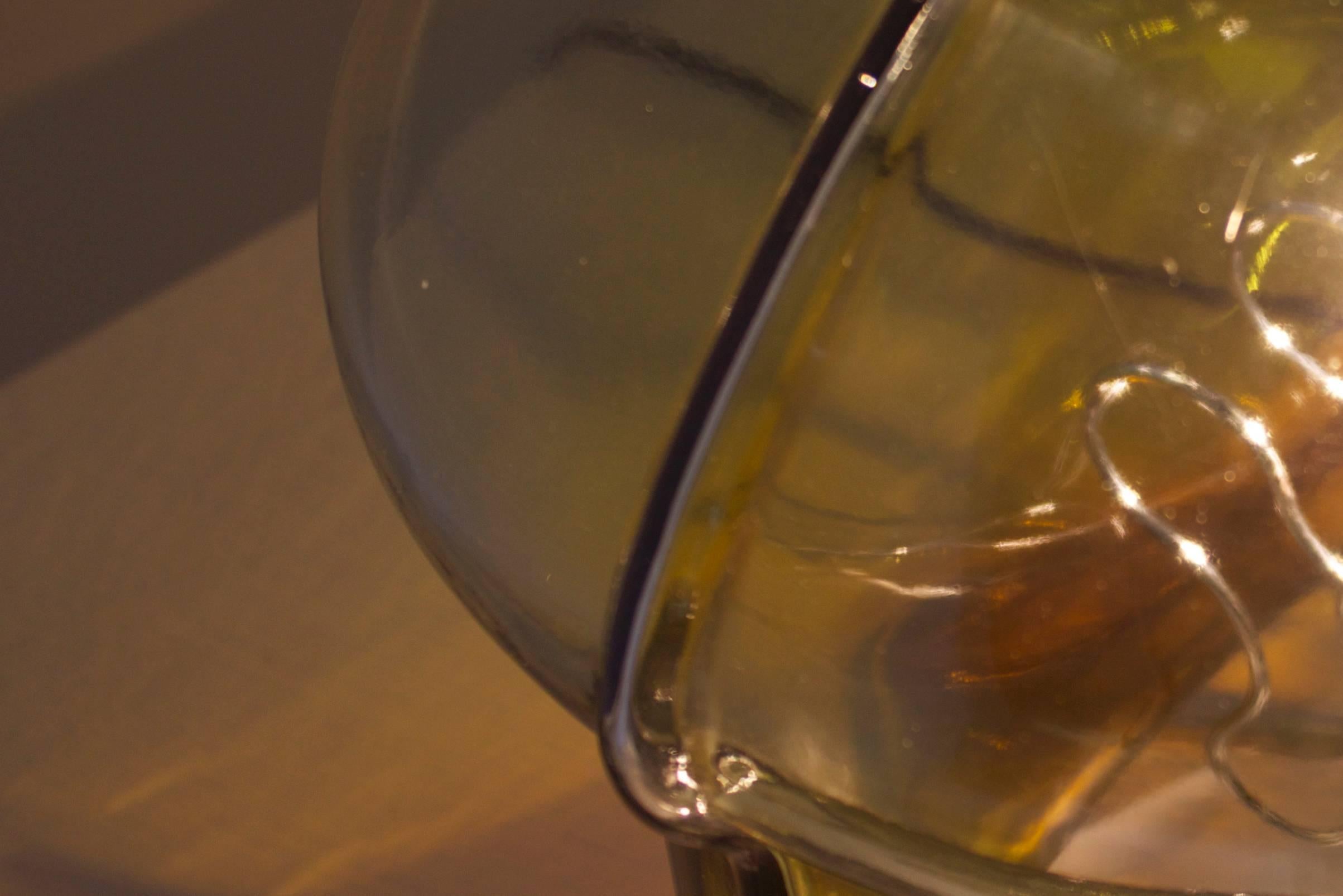 medusa crystal table lamp