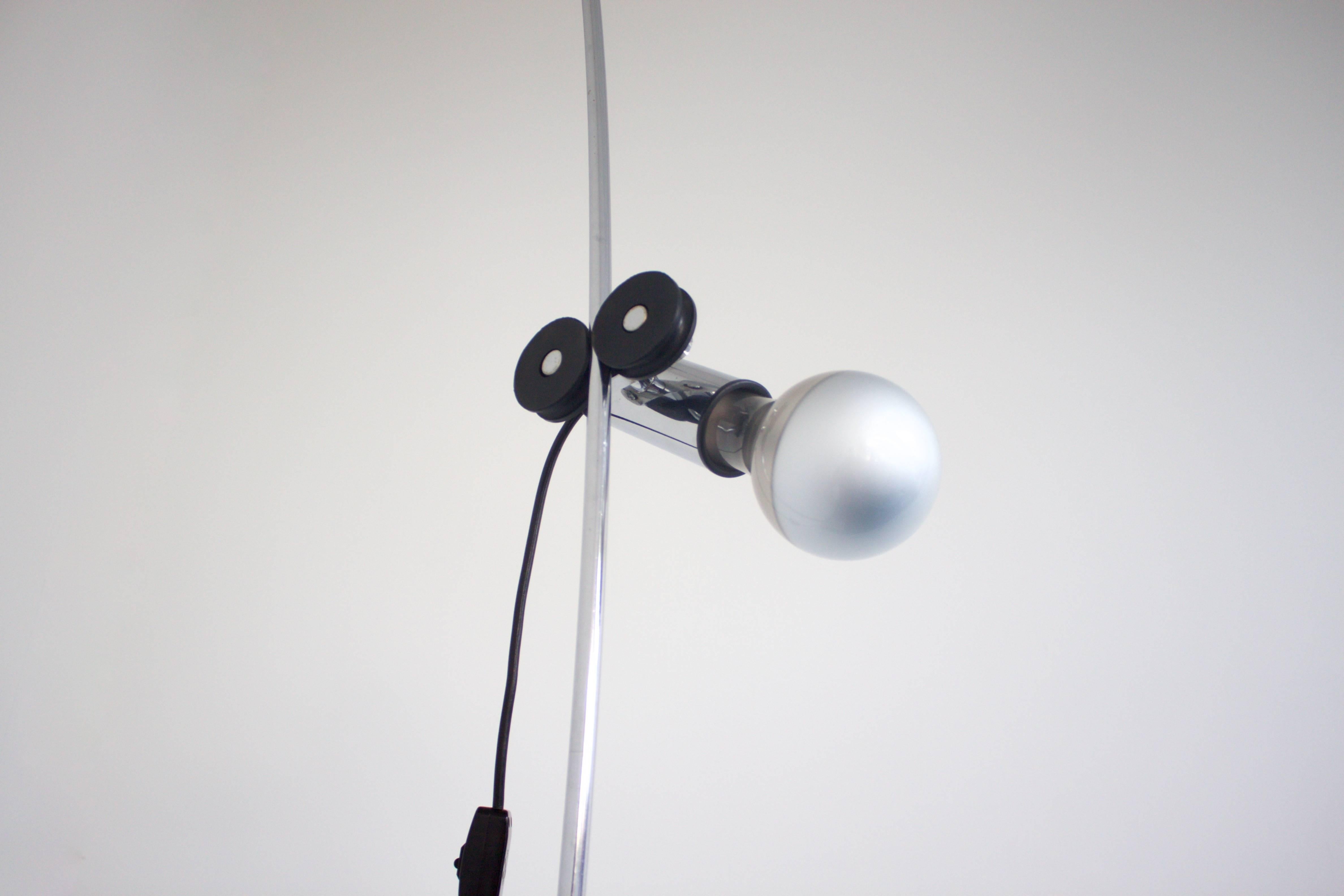 'Molla' Floor Lamp by Cesare Leonardi and Franca Stagi for Lumenform In Excellent Condition For Sale In Echt, NL