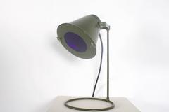 1/4 Seltene 1970er Jahre Militärische Landungszone-Lampe aus Ostdeutschland