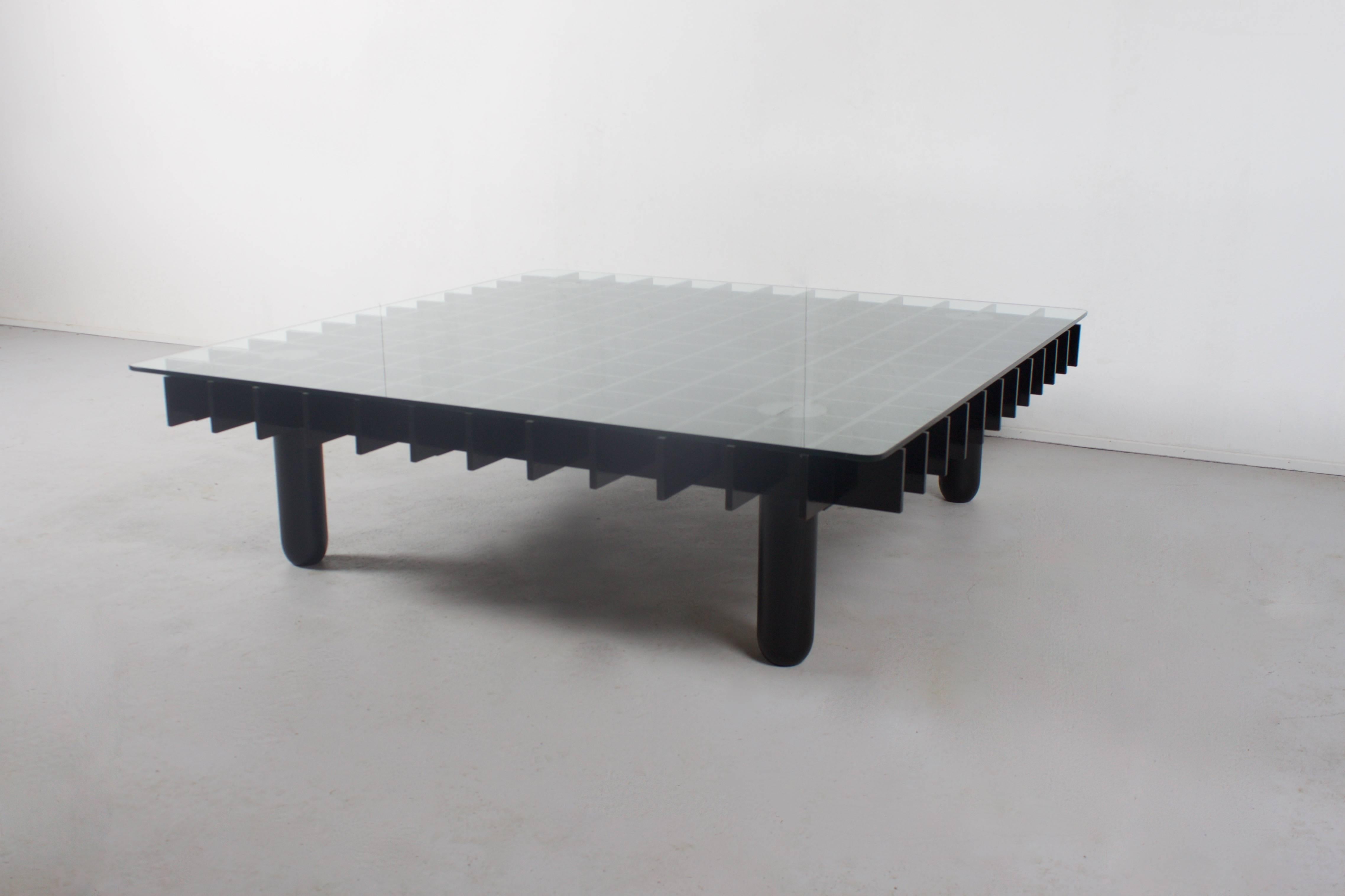 Mid-Century Modern 1970s Graphic ‘Kyoto’ Coffee Table by Gianfranco Frattini for Knoll