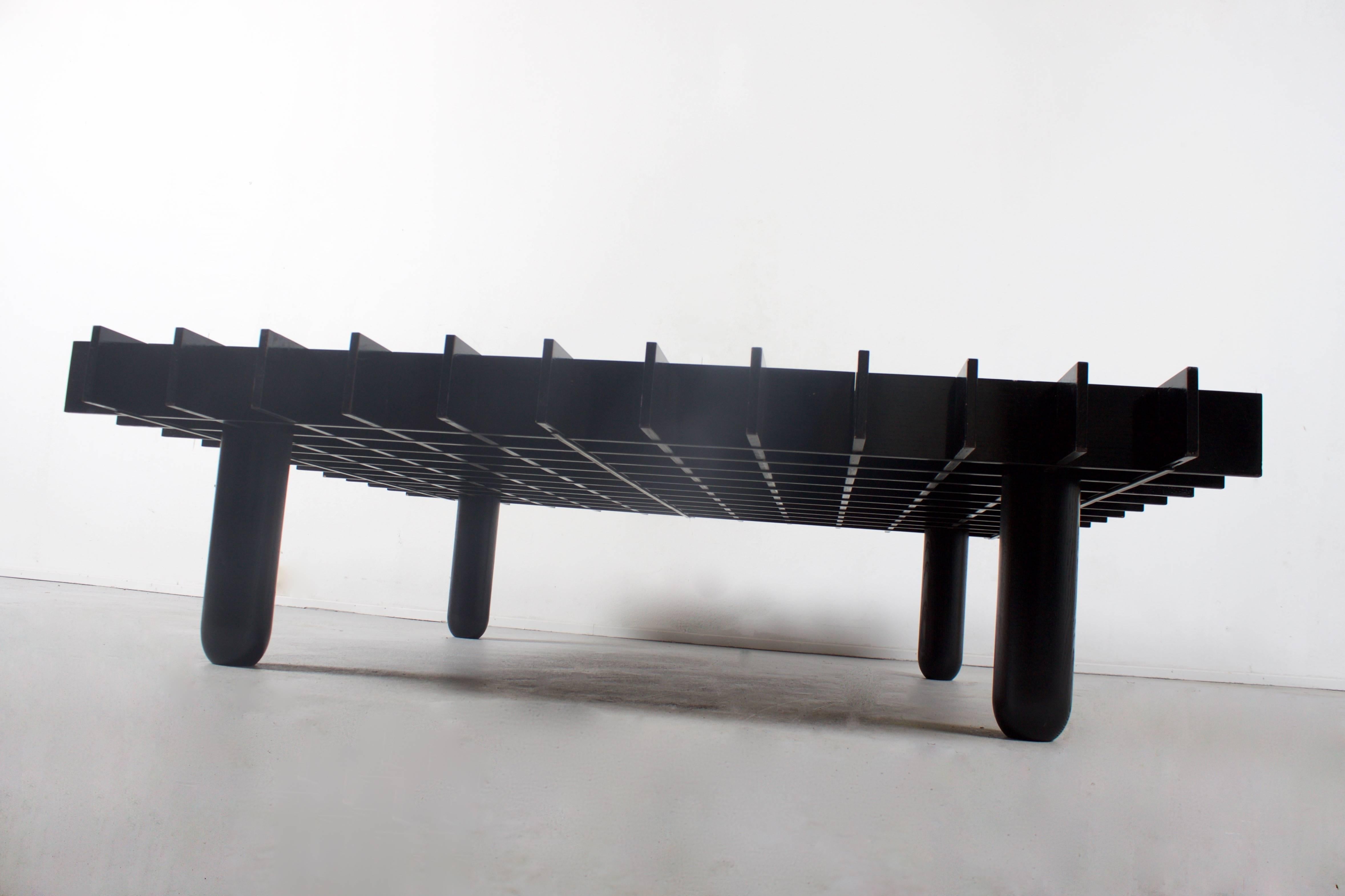 Italian 1970s Graphic ‘Kyoto’ Coffee Table by Gianfranco Frattini for Knoll