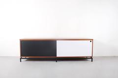 Stunning Custom-Made 1956 Sliding Door Credenza