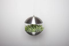 Lampada a vaso in alluminio RS25 di Poul Cadovius per HF Belysning