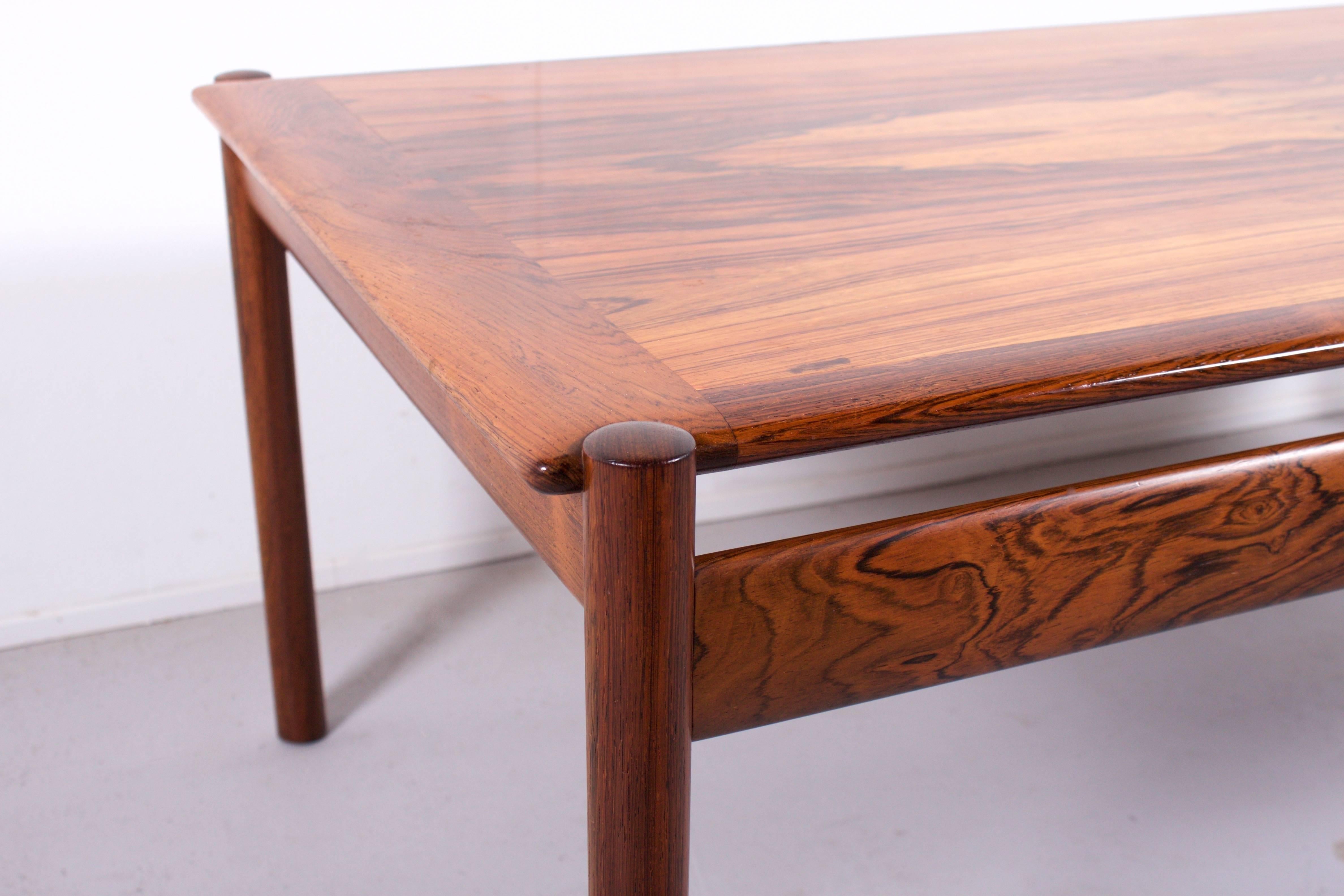 20th Century Stunning Rosewood Sven Ivar Dysthe Coffee Table, 1960s