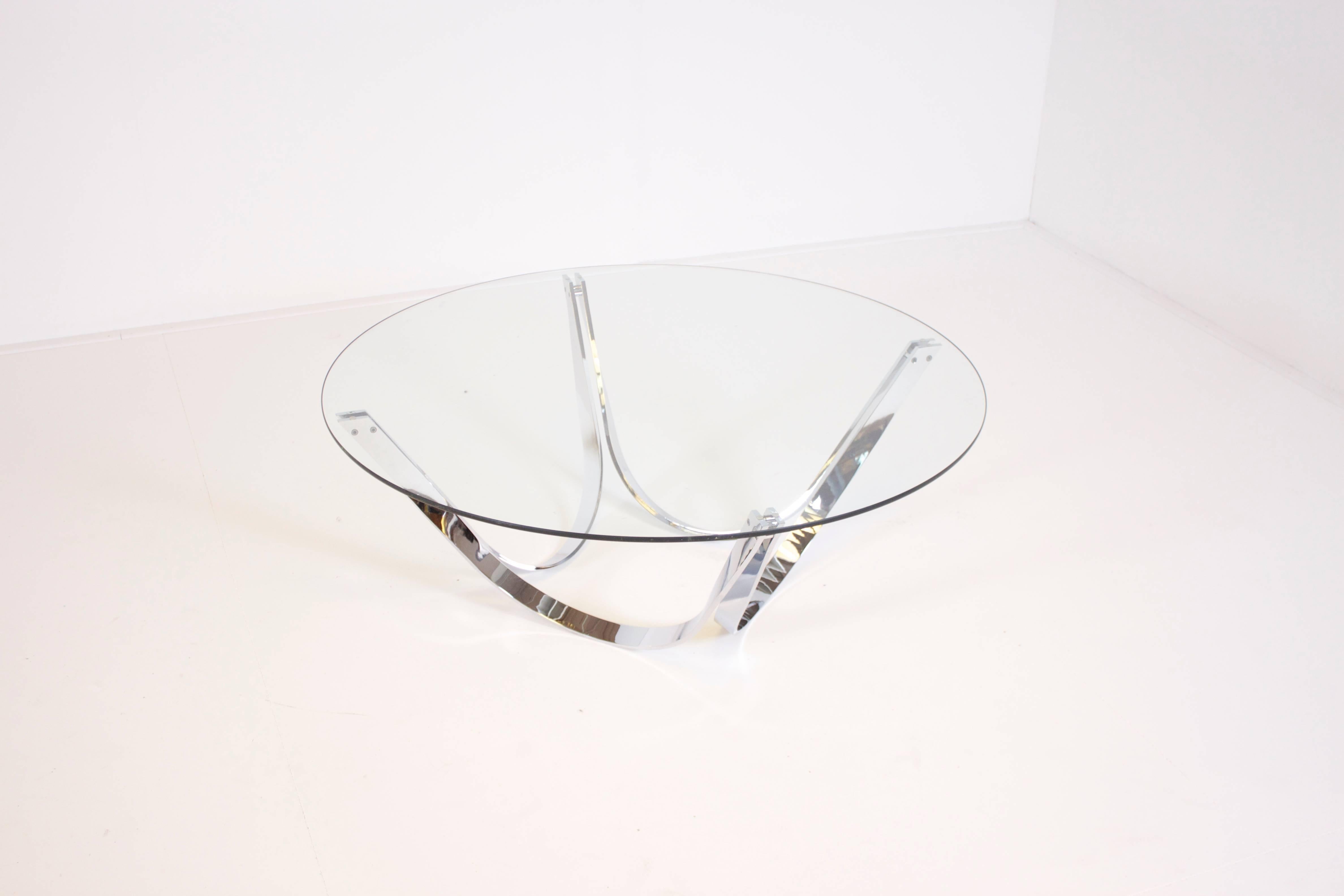 American Sculptural Coffee Table Produced by Tri-Mark, 1970s For Sale