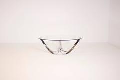 Tavolino scultoreo prodotto da Tri-Mark, anni '70