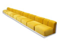 Raro e impressionante divano componibile 'Raymond' di Kazuhide Takahama per Gavina