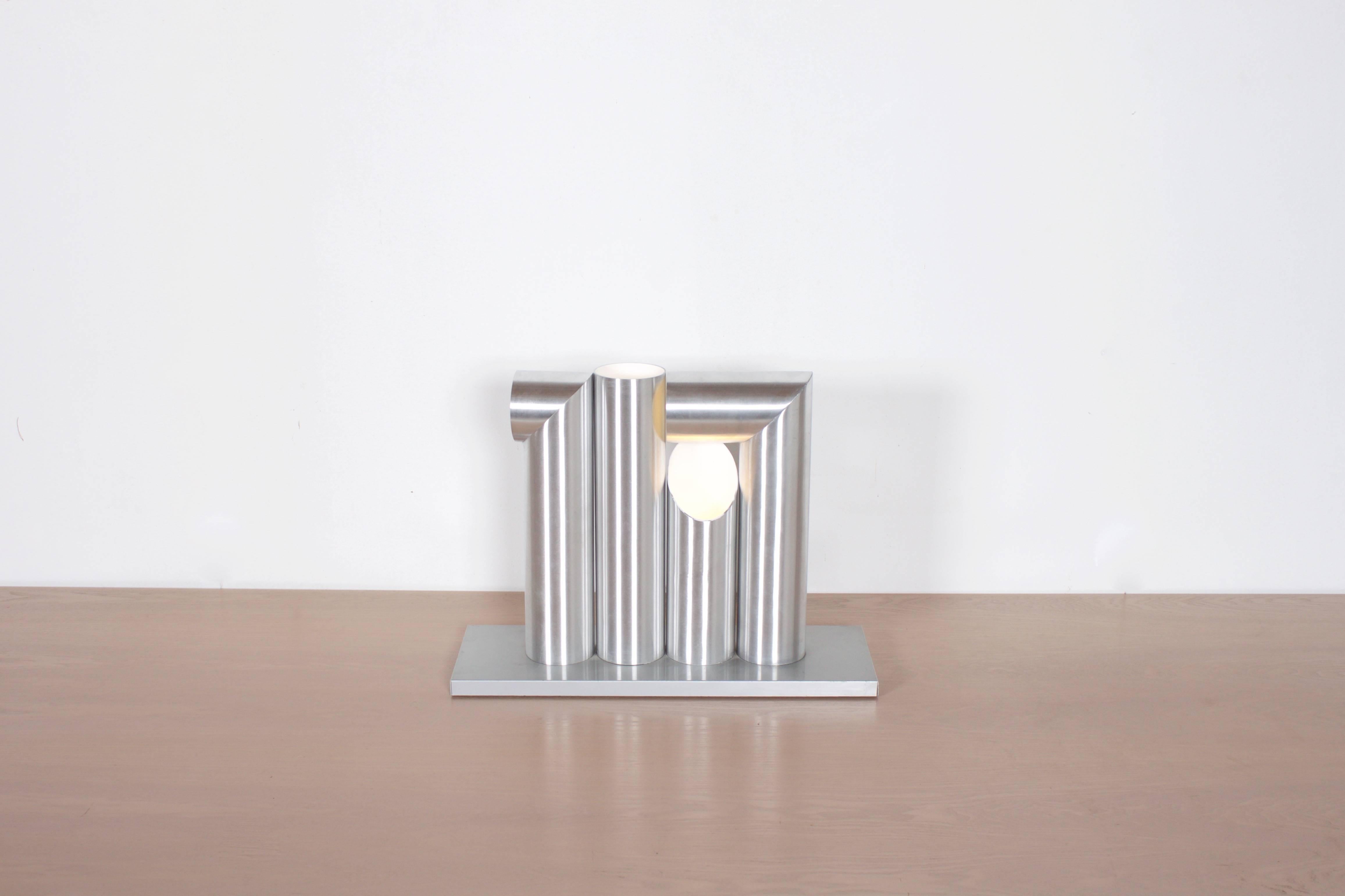 Seltene große RAAK 'Light Sculpture' Tisch-Stehleuchte von Maurice Grothausen, 1960 (Moderne der Mitte des Jahrhunderts) im Angebot