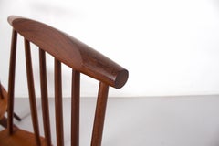 Pair of Teak Folke Palsson J77 Chairs for FDB Møbelfabrik