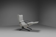 Osvaldo Borsani P40 Lounge Chair for Tecno in Fabric, Italy 1950s