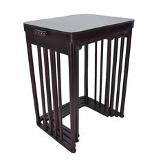 Set of Four Nesting Tables Designed by Josef Hoffmann, 1905, J & J Kohn