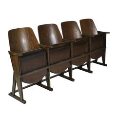 Midcentury Cinema Seats Manufactured by Ton 11