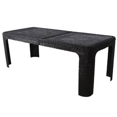 Riveted Iron Table