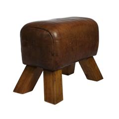 1940s Leather Gym Seat 1
