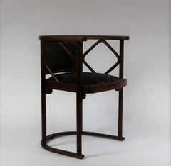 Josef Hoffmann Fledermaus Chair, Model No. 728, J. & J. Kohn 1913