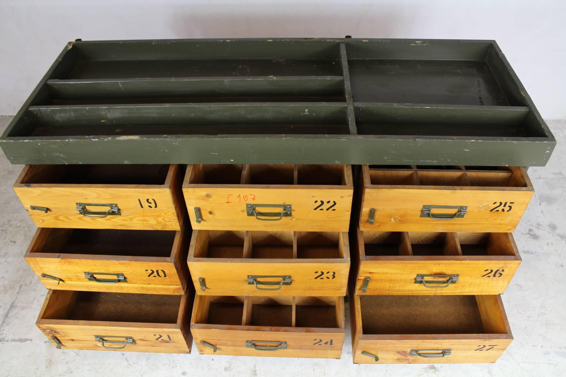 industrial chests of drawers
