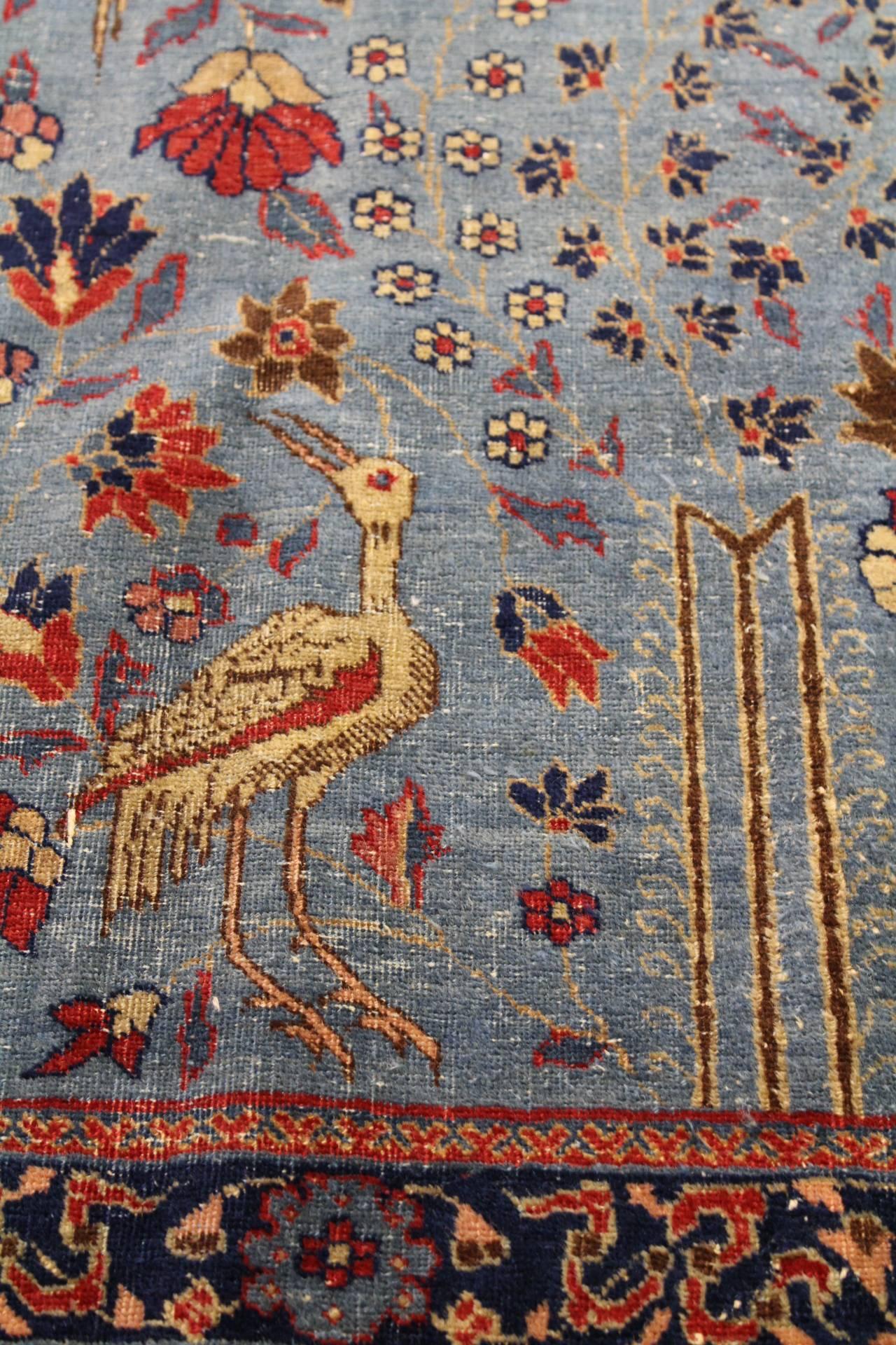 20th Century Large Tabriz Carpet