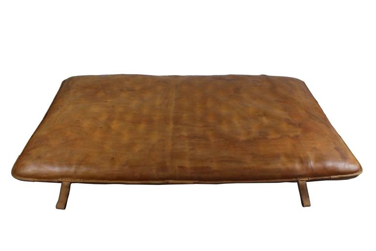 1950s Leather Gym Mat at 1stdibs