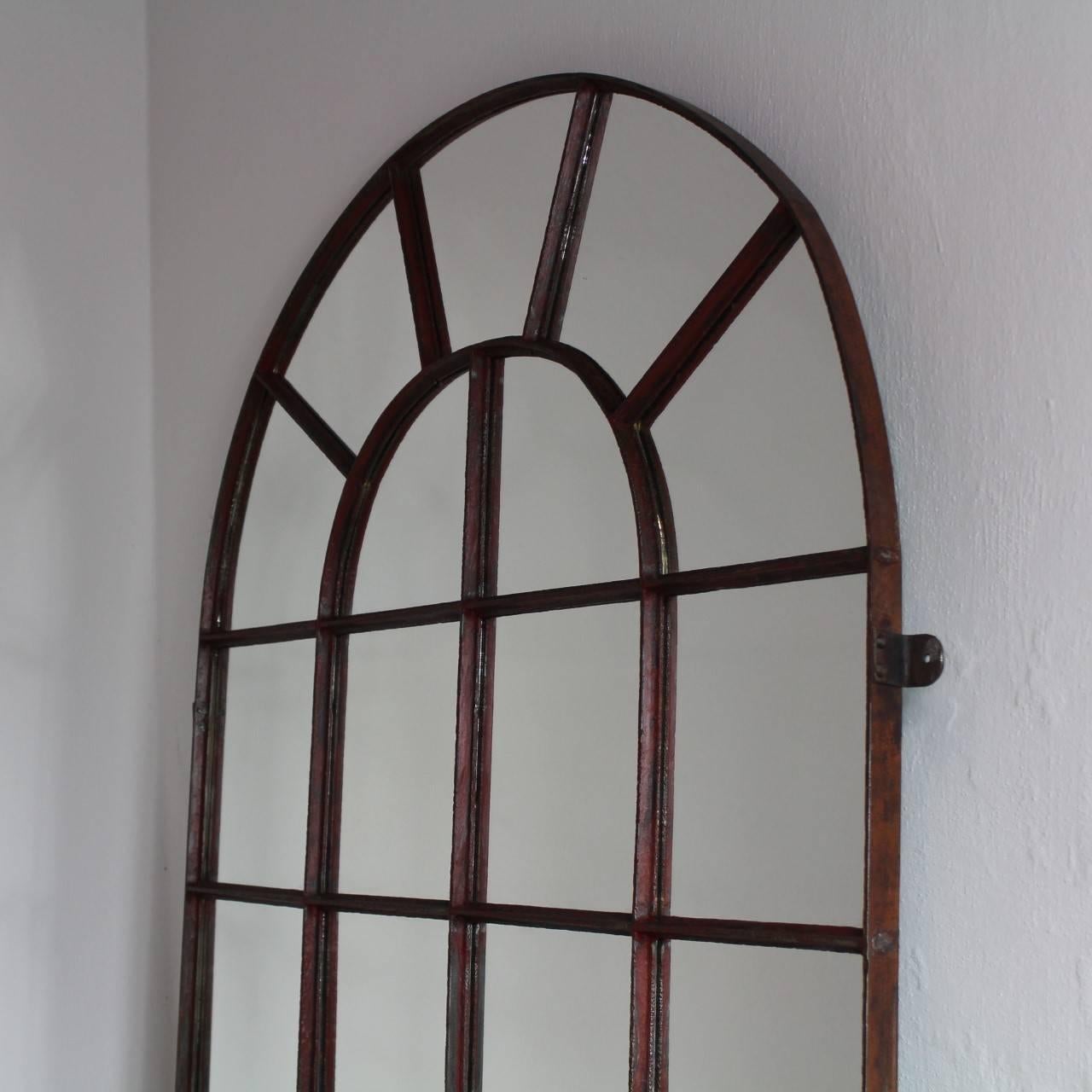 iron window mirror