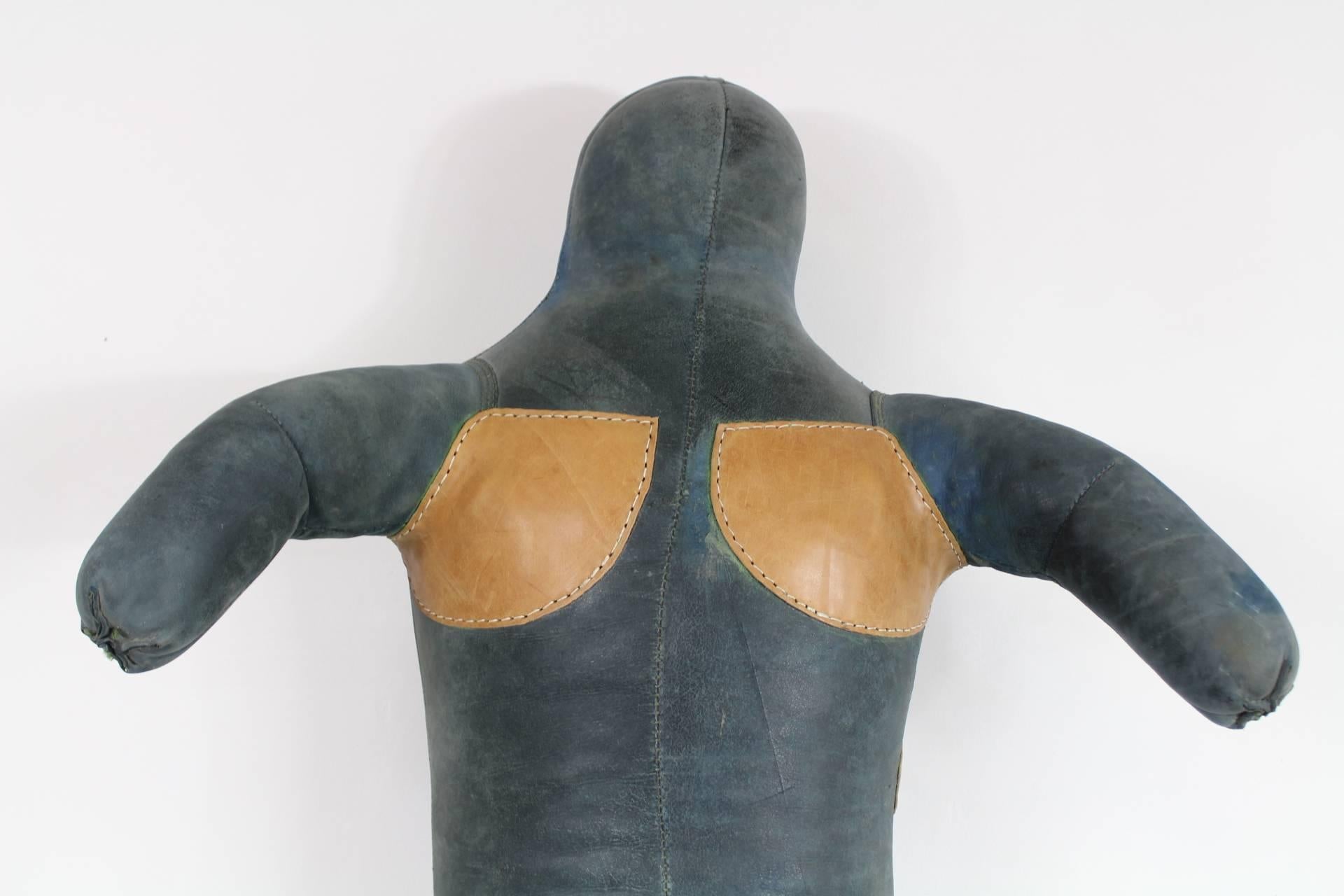 Russian 1960s Lifesize Leather Wrestling Dummy, Russia
