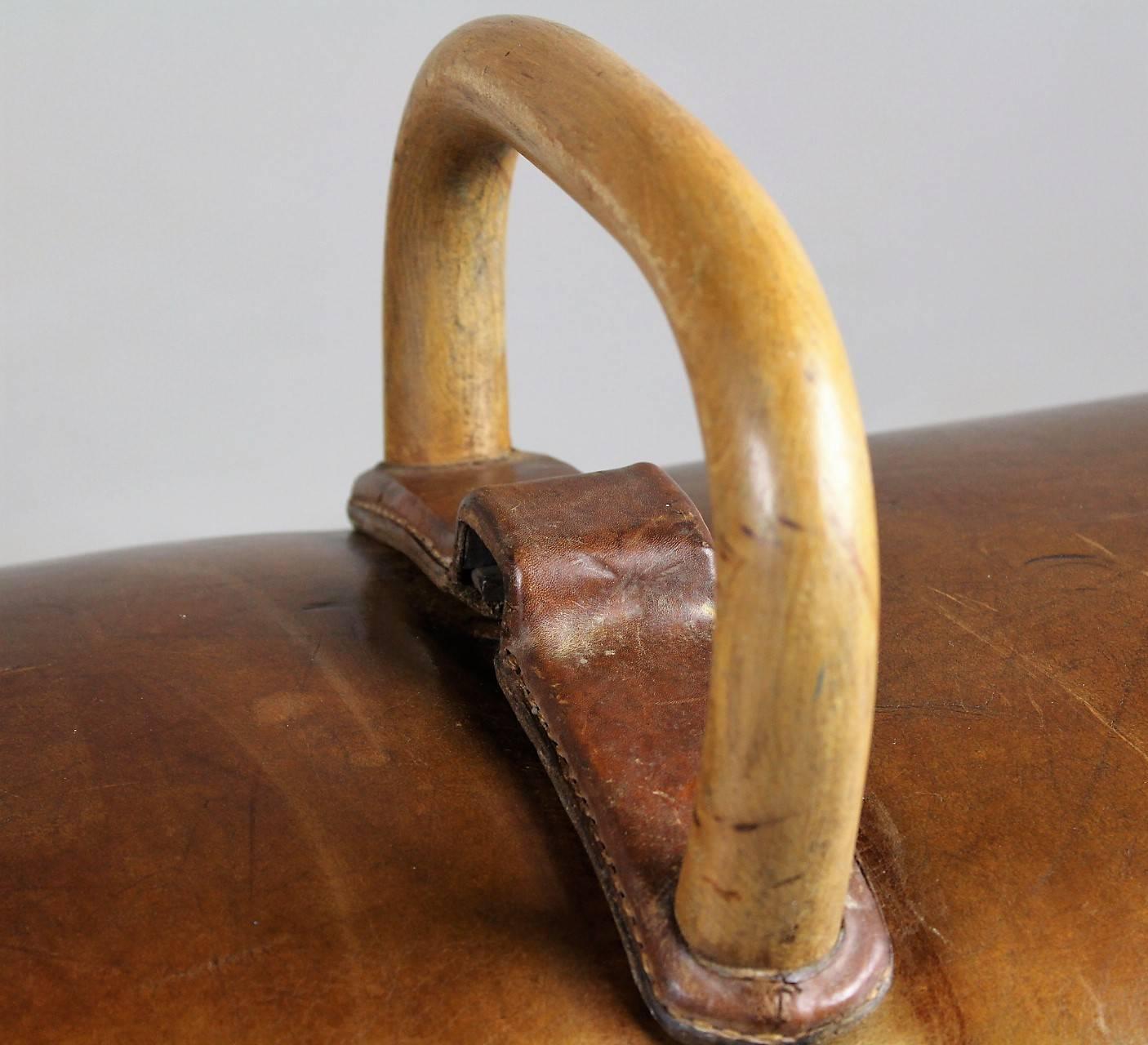 vintage pommel horse bench