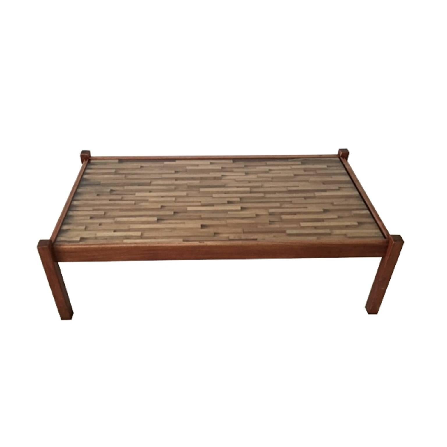 Rosewood Coffee Table designed by Percival Lafer, 1960s