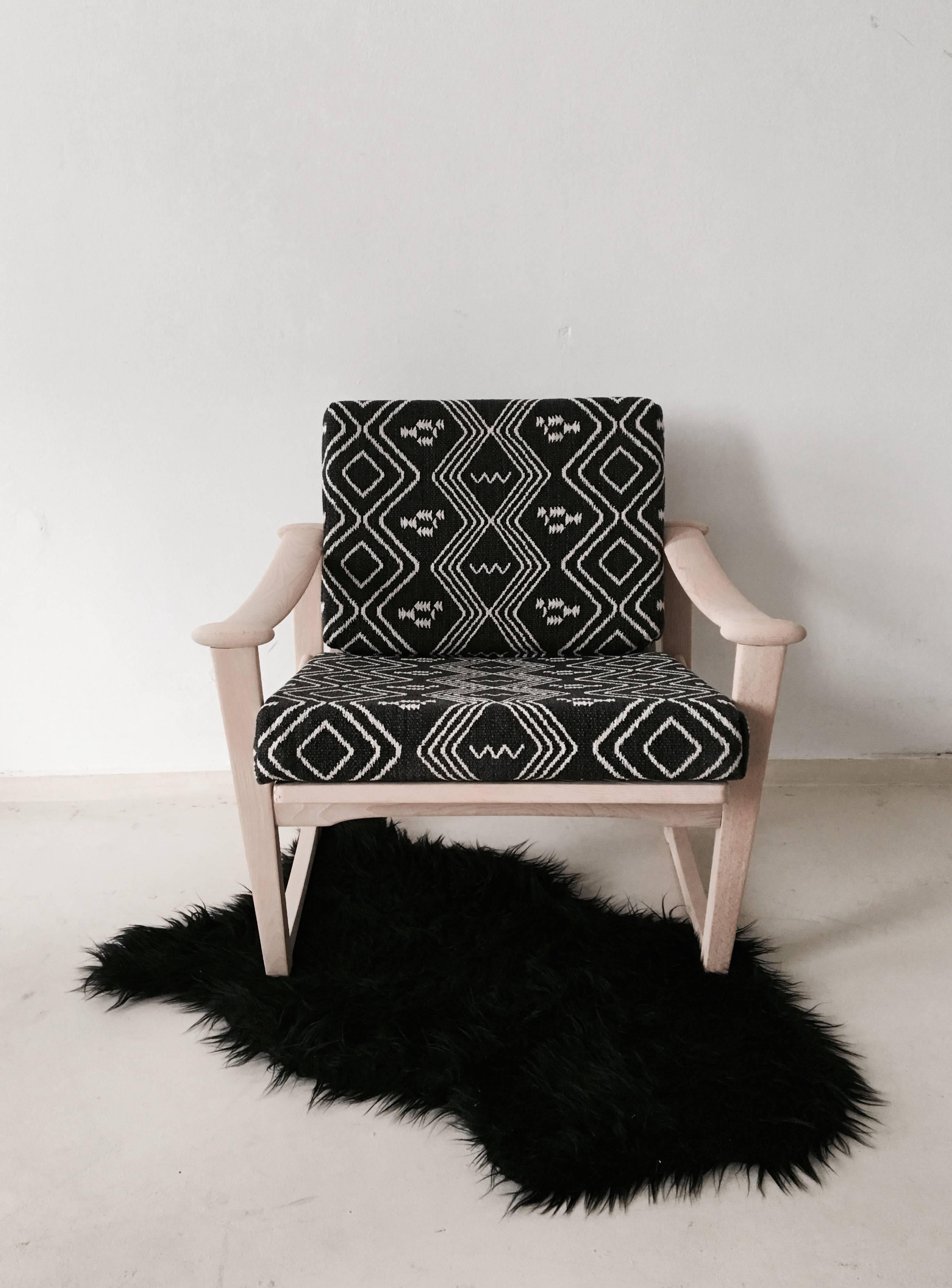 Bohemian armchair,  Finn Juhl, M. Nissen for Pastoe, 1960s. In Excellent Condition For Sale In Schagen, NL