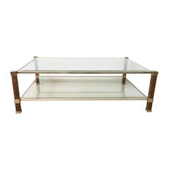 Rare table basse rectangulaire Pierre Vandel, 1970, prix de vente 50 %***