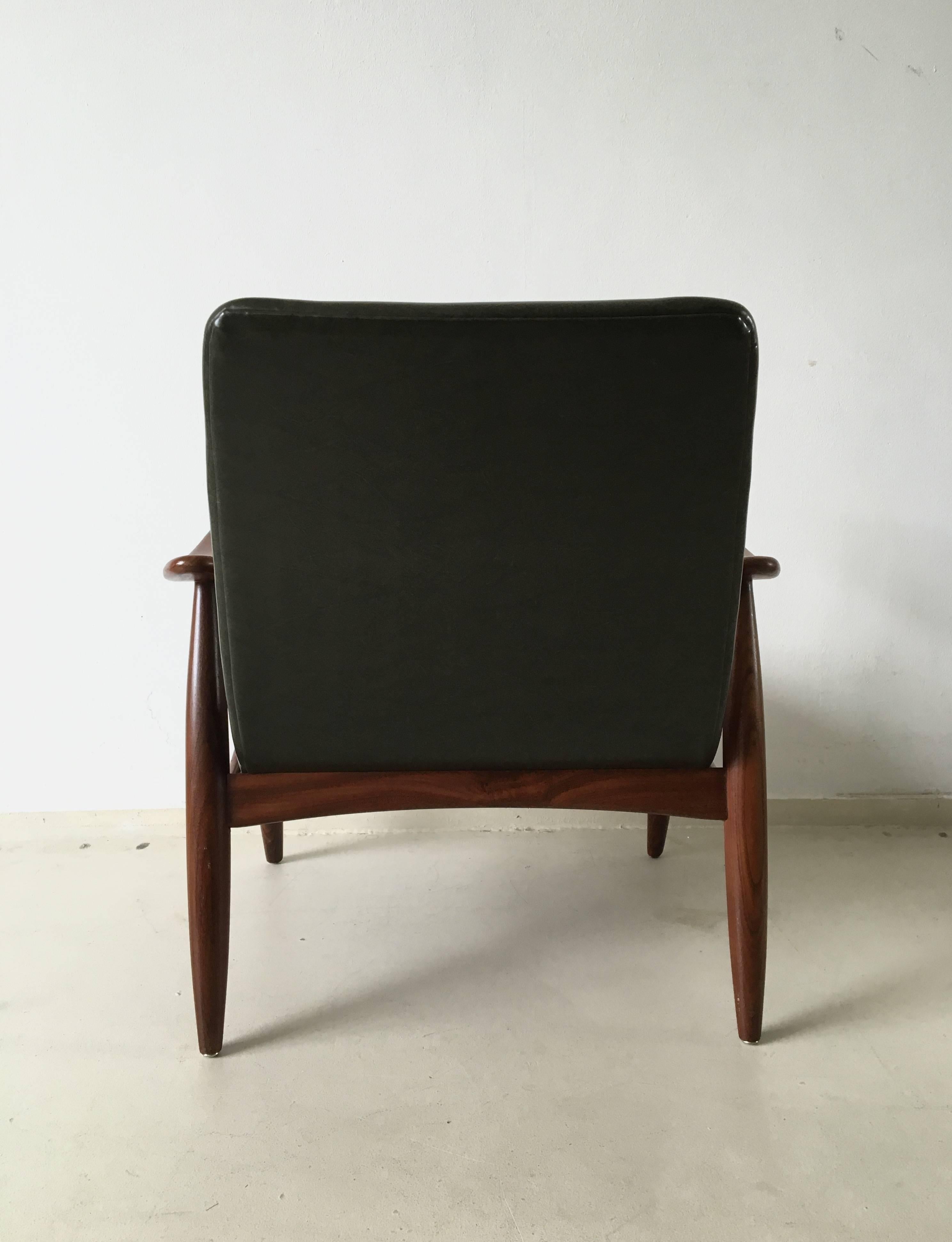 Lounge Chair, Armchair by Louis Van Teeffelen for Webe, 1960s In Good Condition In Schagen, NL
