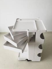 Vintage Italian BoBy Trolley by Joe Colombo for Bieffeplast, 1970s