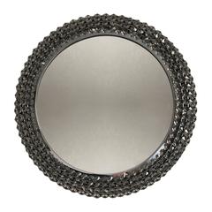 Large Palwa Backlit Mirror with Crystals, 1960s, Four Rings