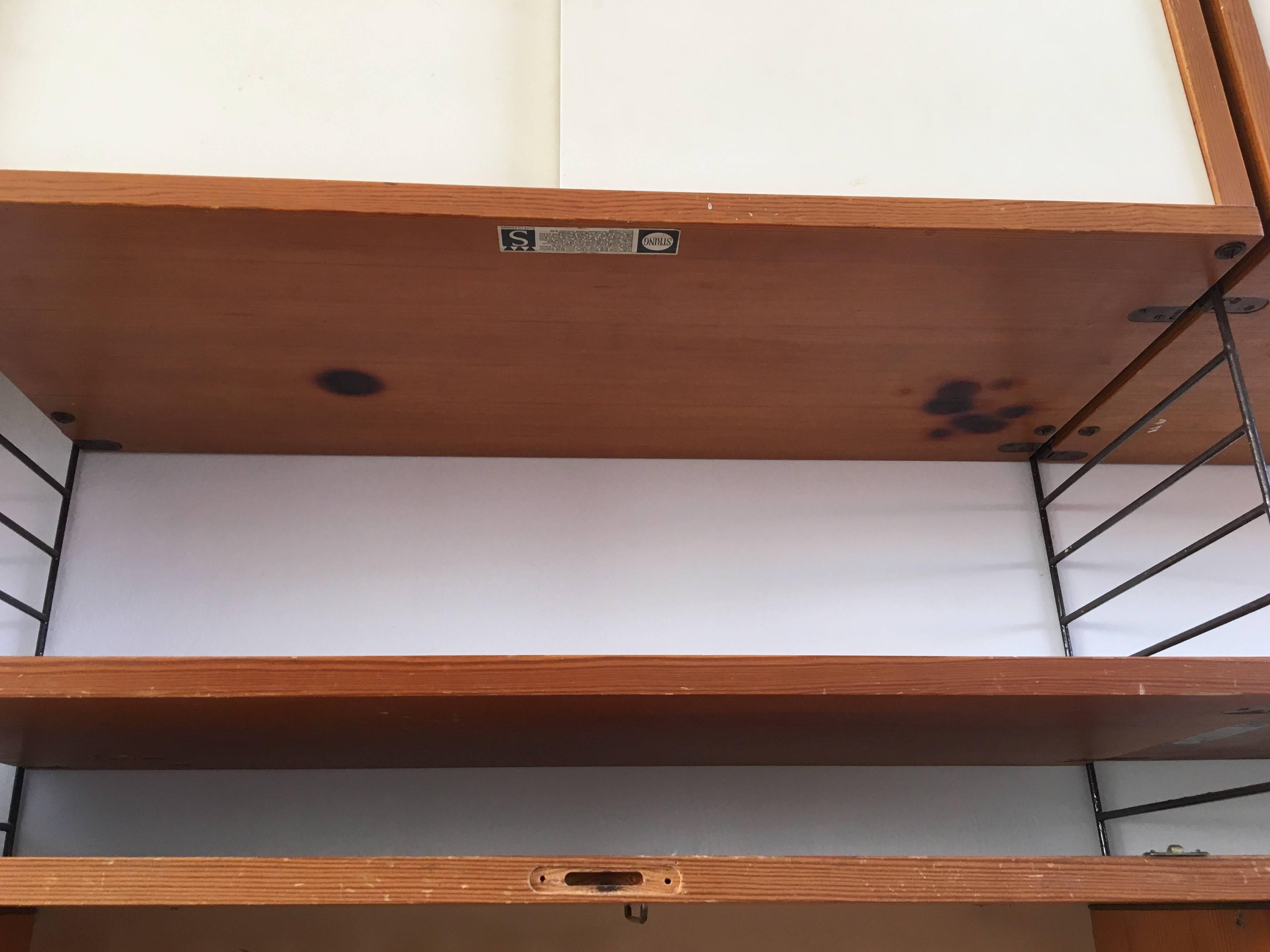 mid century shelf system