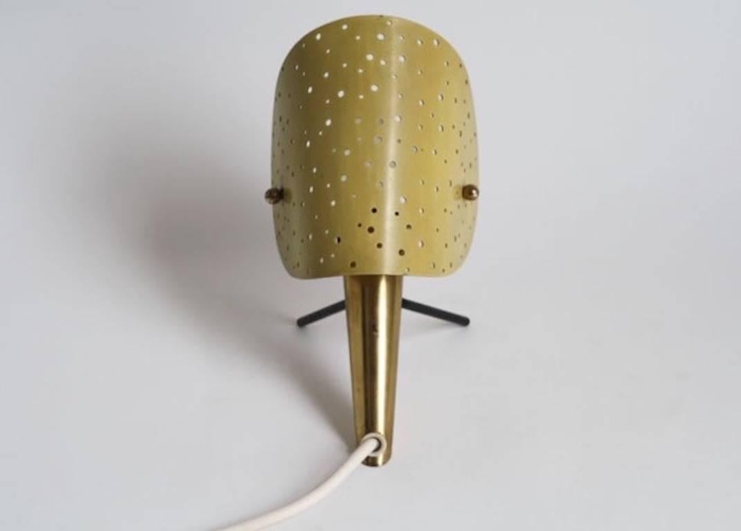 German Exceptional Cute Table Lamp by Ernest Igl for Hillebrand