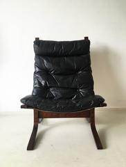 Siesta High Back Chair with Ottoman by Ingmar Relling for Westnofa Furniture