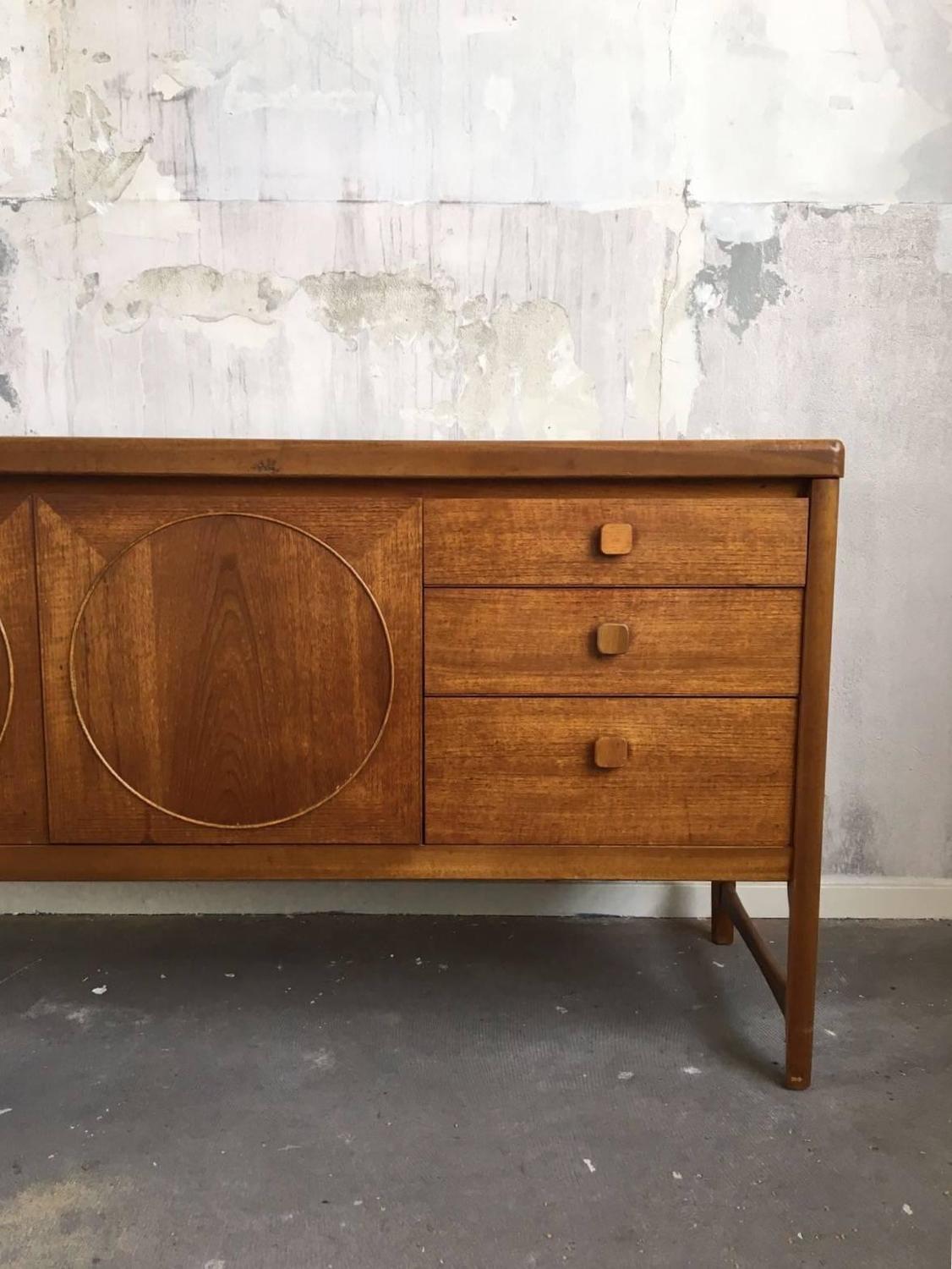 Teak Vintage Sideboard by Nathan Furniture, 1960s1970s at 1stdibs